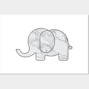 Marble Elephant Posters and Art